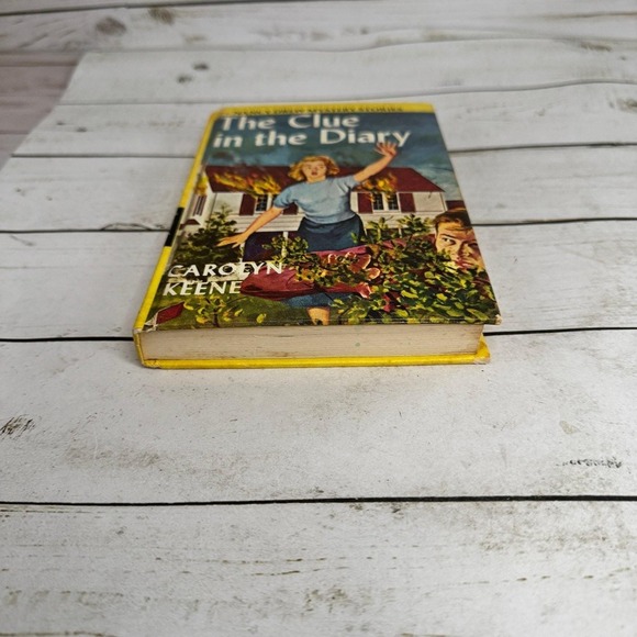 The Clue in the Diary Carolyn Keene 1962 Revised Edition Nancy Drew Mystery - Picture 10 of 10